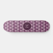 Triangles Pattern Persoonlijk Skateboard (Horizontaal)