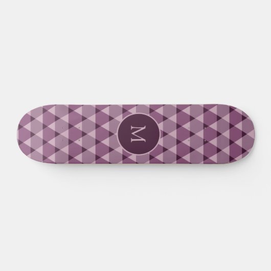 Triangles Pattern Persoonlijk Skateboard (Horizontaal)
