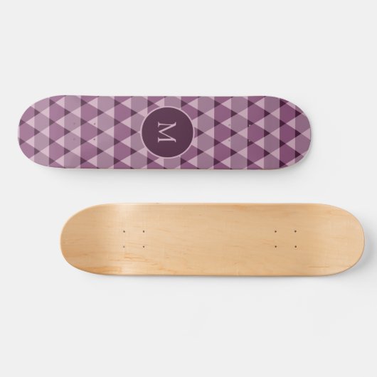 Triangles Pattern Persoonlijk Skateboard (Horizontaal)