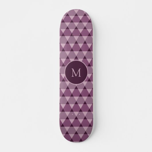 Triangles Pattern Persoonlijk Skateboard (Voorkant)