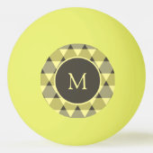 Triangles Pattern Pingpongbal (Voorkant)