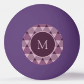 Triangles Pattern Pingpongbal (Voorkant)