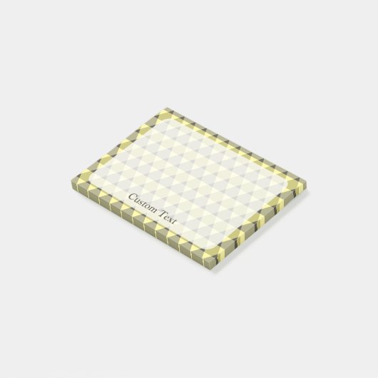 Triangles Pattern Post-it® Notes (Schuin)