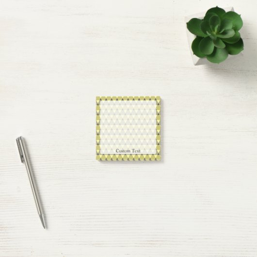 Triangles Pattern Post-it® Notes (Kantoor)