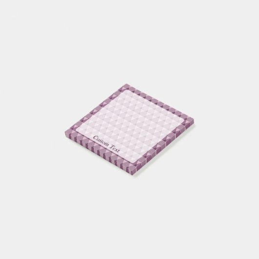 Triangles Pattern Post-it® Notes (Schuin)