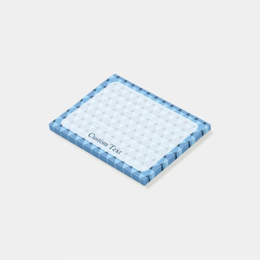 Triangles Pattern Post-it® Notes (Schuin)