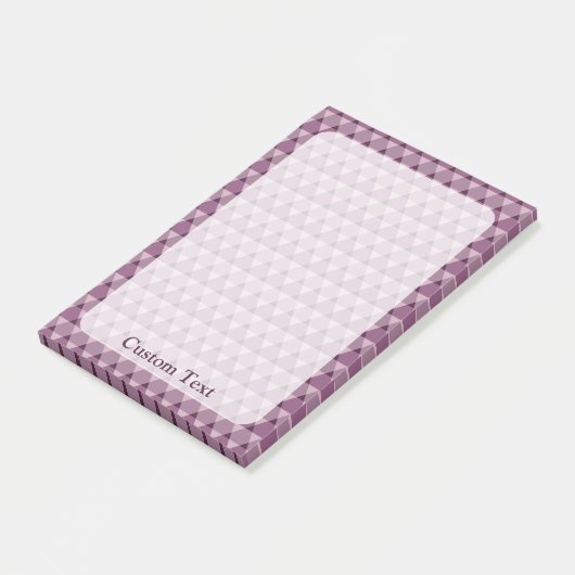 Triangles Pattern Post-it® Notes (Schuin)
