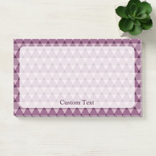 Triangles Pattern Post-it® Notes (Kantoor)