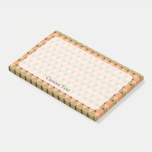 Triangles Pattern Post-it® Notes (Schuin)