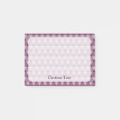 Triangles Pattern Post-it® Notes (Voorkant)