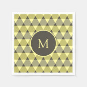 Triangles Pattern Servet (Voorkant)