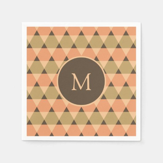 Triangles Pattern Servet (Voorkant)