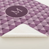 Triangles Pattern Sherpa Deken (3/4)