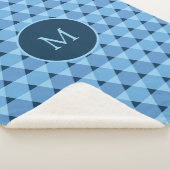Triangles Pattern Sherpa Deken (3/4)