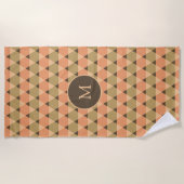 Triangles Pattern Strandlaken (Voorkant)