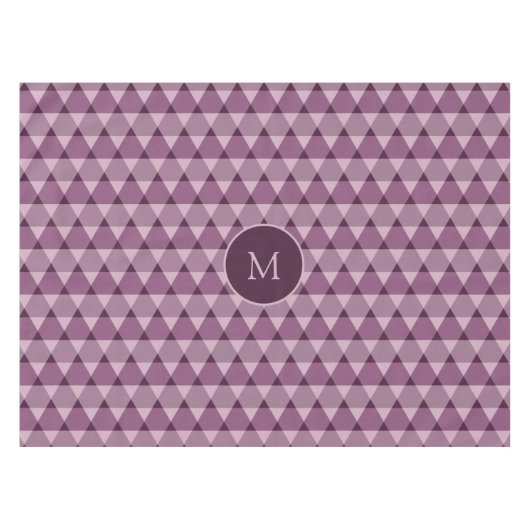 Triangles Pattern Tafelkleed (Voorkant (Horizontaal))