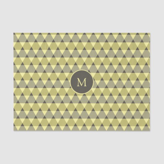 Triangles Pattern Tissuepapier (Voorkant)