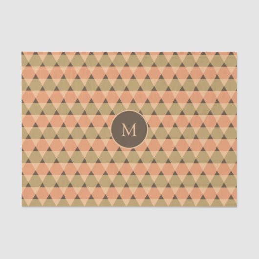 Triangles Pattern Tissuepapier (Voorkant)