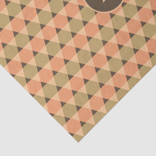 Triangles Pattern Tissuepapier (Detail)