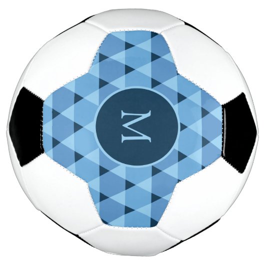 Triangles Pattern Voetbal (Gedraaid)