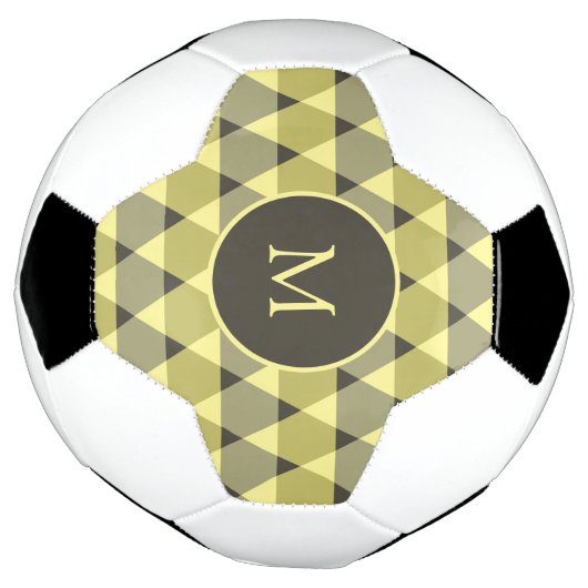 Triangles Pattern Voetbal (Gedraaid)