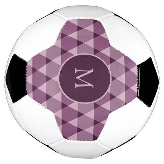 Triangles Pattern Voetbal (Gedraaid)