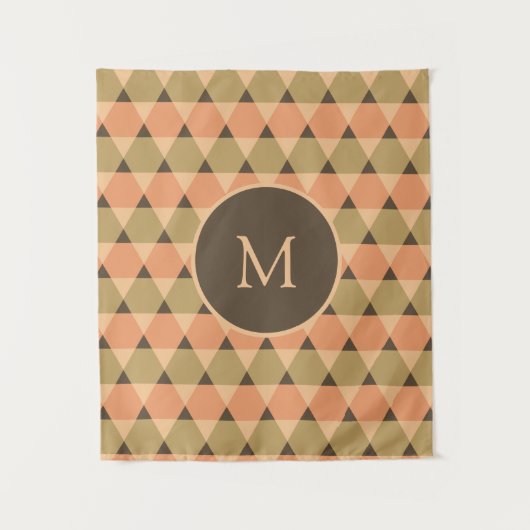 Triangles Pattern Wandkleed (Voorkant)