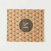 Triangles Pattern Wandkleed (Voorkant (horizontaal))