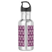 Triangles Pattern Waterfles (Achterkant)