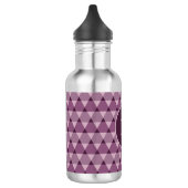 Triangles Pattern Waterfles (Links)