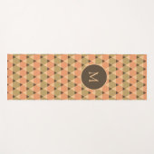 Triangles Pattern Yogamat (Voorkant (horizontaal))
