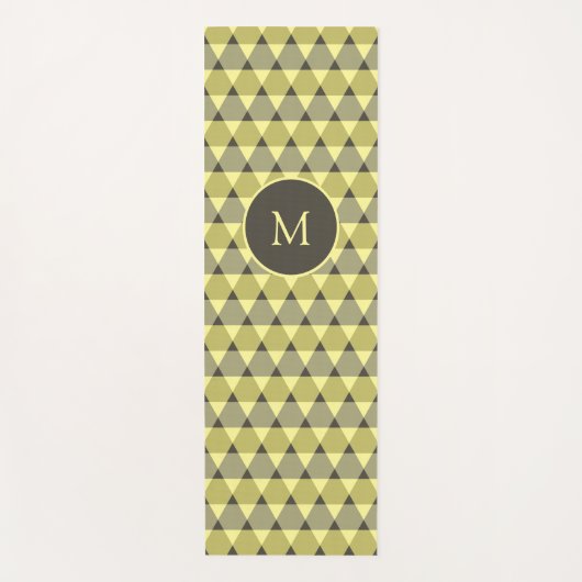 Triangles Pattern Yogamat (Voorkant)