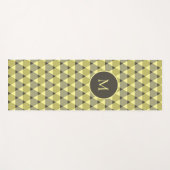 Triangles Pattern Yogamat (Voorkant (horizontaal))