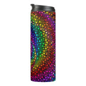 Triangles regenboogthermische trommel thermosbeker (Geroteerd rechts)