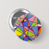 Triangluars Ronde Button 5,7 Cm (Voorkant /achterkant)