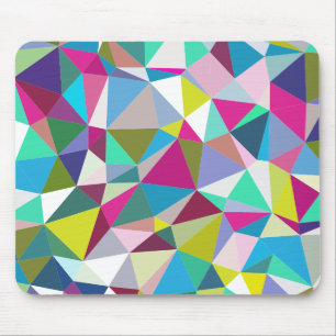 Triangulaire achtergrond muismat