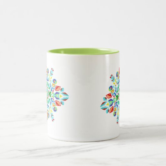 ~Triangular~ Snowflake Mok (Center)