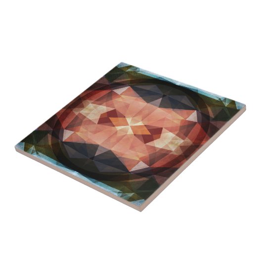 Triangulatie Tegeltje (Zijkant)