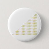 Triângulo com triângulos em 3D Ronde Button 5,7 Cm (Voorkant)