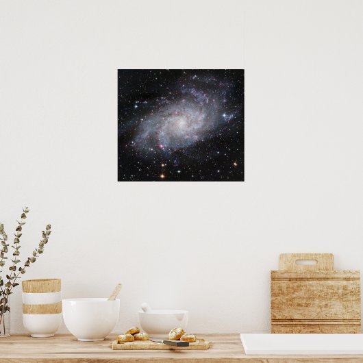 Triangulum Galaxy #6 Poster (Keuken)