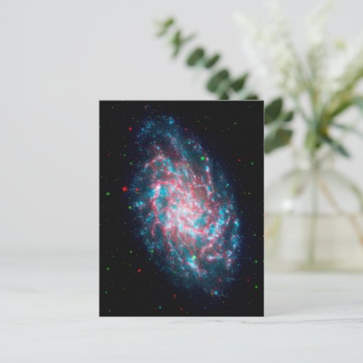 Triangulum Galaxy Briefkaart (Staand voorkant)