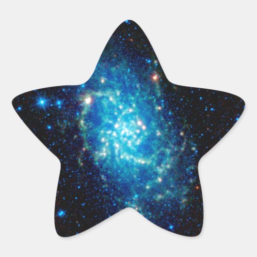 Triangulum Galaxy Ster Sticker (Voorkant)