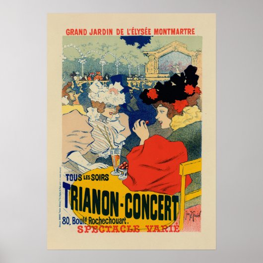trianonconcert | Georges Meunier Poster (Voorkant)