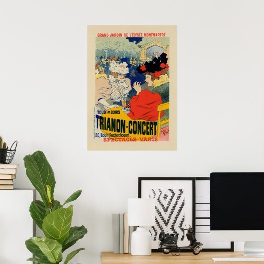 trianonconcert | Georges Meunier Poster (Thuiskantoor)