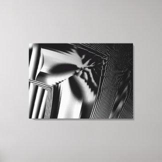 Triassic Frost Stretched Canvas Afdrukken