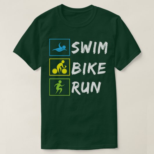 Triathle Triathle Triathlon 8 T-shirt (Design voorkant)