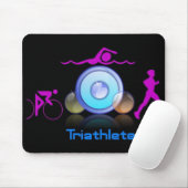 TRIATHLETE MOUSEPAD MUISMAT (Met muis)