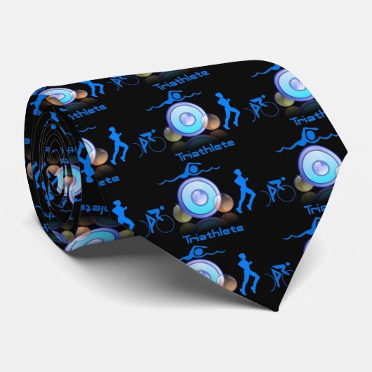 TRIATHLETE NECKTIE STROPDAS (Opgerold)