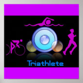 TRIATHLETE POSTER (Voorkant)