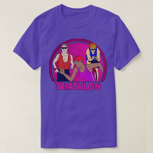 Triathlon 3 t-shirt (Design voorkant)